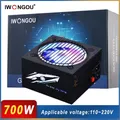 Alimentation pour PC 700w 600W 500W RGB Pc Gamer Source 110V 220V DC-ATX 350W uniformément te