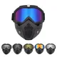 Motocross Goggles Outdoor Cycling Riding Skiing Windproof Goggles Eyewear With Mask UV Protection