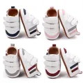 Fashion Baby Shoes Children PU Leather First Walkers Kids Sneakers Soft Rubber Sole Infant First