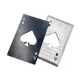 Spades A Creative Playing Card Shape Stainless Steel Portable Bottle Opener Credit Card Type Bottle