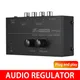 Ultra Compact PP500 Phono Preamplifier With Black Rubber Turntable Amplifier RCA Output and Low