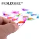 12pcs Fishing Lure Butter fly Insects different Style Salmon Flies Trout Single Dry Fly Fishing