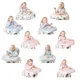 HUYU Baby Bibs with Sleeves Baby & Toddler Weaning Bib Coverall Attaches to Highchair & Table