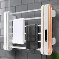Bathroom Electric Towel Rack Smart Heated Towel Radiator With UV Lamp Thermostatic Automatic Towel