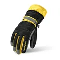 Winter Warm Mountain Snowboard Ski Gloves Men Women Cold Snow Skiing Mittens Waterproof Snowmobile