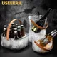 Portable Beer Ice Buckets Acrylic Champagne Bucket Fruit Storage Bucket Leather Portable Large