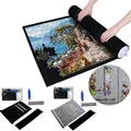 Puzzles Pad Jigsaw Roll Felt Mat Playmat Puzzles Blanket For Up To 1500 Pcs Puzzle Accessories New