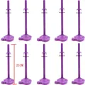 Wholesale 10 Pcs/Lot Pink Purple Stand For Monster High Dolls Stand Display Holder For Ever After