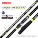 Noeby Solid Carbon Tip Surf Casting Fishing Rod 425cm 3 Sections Lure Weight 100-250g Fuji DPS Reel