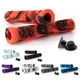 1 Pair Scooter Bicycle Handlebar Grips Non-Slip Rubber Handlebar Cover For 22.2mm Handlebar Scooter