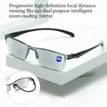 Anti Blue Ray Reading Glasses Smart Automatic Zoom Reading Glasses Autofocus Power Half-Rim Near Far