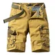 Mens Cargo Shorts Summer Camouflage Tactical Military Pantalones Cortos Men Cotton Casual Loose Men