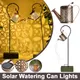 Waterproof Solar Watering Can Light Hanging Kettle Lantern Light Waterproof Garden Decor Waterfall