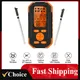 Digital Wireless Meat Thermometer 328FT Remote Range Smart Cooking Thermometer with 2 Probes with