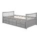 Harriet Bee Jasai Daybed Wood in Gray | Full/Double | Wayfair 3E13785793824DFCBF8CBAB06C732E79