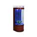 Tucker Murphy Pet™ Docia Column Aquarium Tank Glass (cost efficient & easy to clean)/ (best for furniture style stands) in Brown | Wayfair