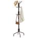 Red Barrel Studio® Aamya Metal Freestanding 12 - Hook Coat Rack Metal in Brown | 70.9 H x 21.7 W x 21.7 D in | Wayfair