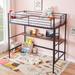 Mason & Marbles Apollo Twin Size Loft Bed Frame in Black | 72 H x 41.5 W x 78 D in | Wayfair 14EE4CB4AA944917A411DFE71676D138