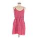 Broadway & Broome Casual Dress - Mini Scoop Neck Sleeveless: Pink Dresses - Women's Size 6