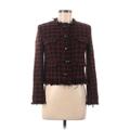 MNG Jacket: Short Red Houndstooth Jackets & Outerwear - Women's Size X-Small
