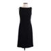 Ann Taylor Cocktail Dress - A-Line: Black Dresses - Women's Size 2