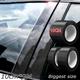 DIY Paste Anti Scratch Tape Waterproof Protector Strip Nano Carbon Fiber Car Sticker Auto Door Sill Side Mirror Protection Film