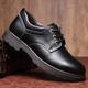 100% Genuine Leather Shoes Men Brogues Mens Casual Shoes Fashion Brand Cow Leather Footwear Black Brown