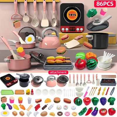 Delightful Pretend Play Kitchen Play Set - Cookwar...