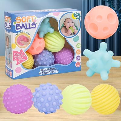 Baby Educational Toys, Soft Rubber Hand Grabbing B...