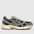 ASICS gel-1130 trainers in black & grey