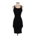 Splendid Cocktail Dress - Bodycon: Black Solid Dresses - Women's Size Small