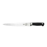 Mercer Culinary M21030 10" Carving Knife w/ Santoprene Black Handle, Carbon Steel