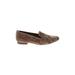 Gap Flats: Loafers Chunky Heel Bohemian Brown Solid Shoes - Women's Size 9 1/2 - Almond Toe