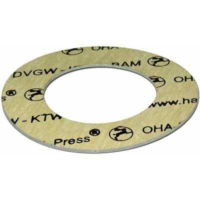 Otto Haas Kg - Trinkwasser Flanschdichtung DN25 35x70x1,8mm W270/UBA din EN1514-1 Image
