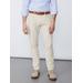 J.McLaughlin Men's Parker 5-Pocket Straight Pants in Italian Stretch Cord Stone, Size 31 | Cotton