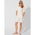 J.McLaughlin Women's Thelma Shorts Off White, Size 14 | Nylon/Spandex