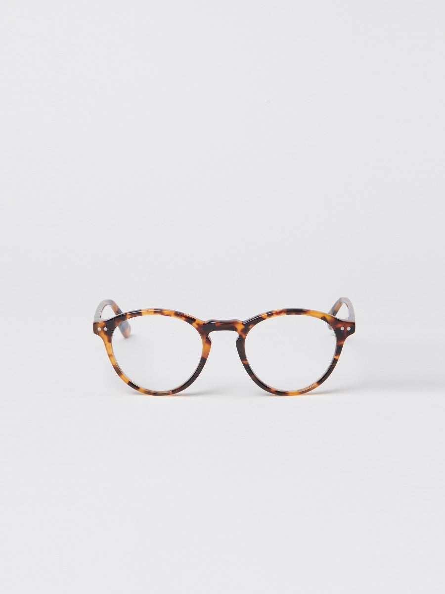 J.McLaughlin Women's Lansing Readers in Tortoise Brown Leopard, Size 2.5