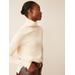 J.McLaughlin Women's Clara Cashmere Turtleneck Top Ivory, Size XS