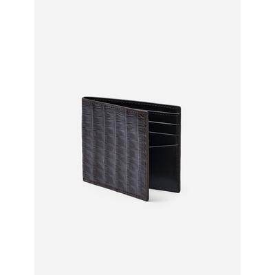 J.McLaughlin Men's Genuine Crocodile Wallet Cigar | Leather