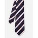 J.McLaughlin Men's Silk Tie in Stripe Navy/Light Pink/White