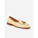 J.McLaughlin Men's Oskar Grasscloth Loafers Natural/Brown, Size 11 | Cotton/Leather/Polyamide