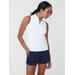 J.McLaughlin Women's Aelia Sleeveless Top White, Size XS | Nylon/Catalina Cloth