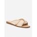 J.McLaughlin Women's Lumina Sandals Taupe, Size 5 | Cotton