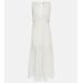 Broderie Anglaise Cotton Maxi Dress