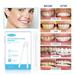 BadyminCSL Beauty and Personal Care under $5 Teeth Whitening Swab Oral Hygiene Effective Stains Plaque Disposable Cotton Swab Teeth Whitening Cleaning Solution 0.15mlx20