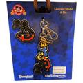 Disney Parks Mickey Mouse and Friends Lanyard Medal & Pin New with Tag