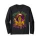 Black Girl Magic/Afrozentrisch/Violett, Gold, Grün/Mardi Gras Langarmshirt