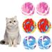 6Pcs Cat Toys Ball Woolen Yarn Cat Toy Balls Cat Fuzzy Balls Interactive Cat Toys Colorful for Indoor Cats and Kittens Cat Kitten Chew Toys Bite Resistant Interactive Cat Ball Toy