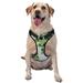 Daiia Watercolor Green Leavesdog Harness No-Pull Pet Harnessith 2 Leash Clips Cat Harness And Leash Set Step In Dog Harness For Large Dogs