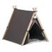 Summer and Winter Wood Cat Dog Bed Simple Design Wooden Pet Tent Mosquito Prevention Pet Sleeping House Indoor Cat Beds Product